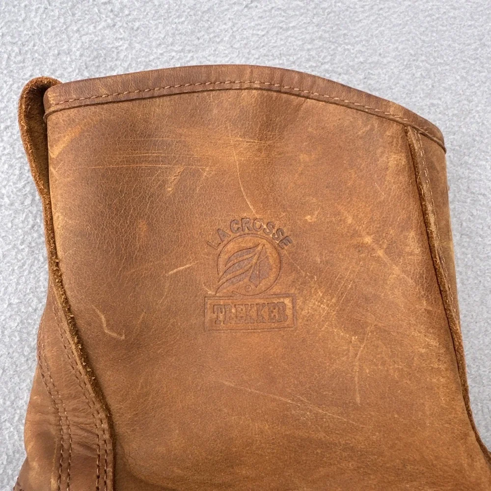Lacrosse Trekker Duck Boots‎ Mens 6 Womens 7.5 Steel Shank Waterproof